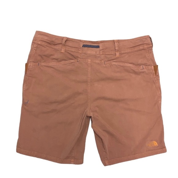 The North Face North‎ Dome Shorts Men's  Size 40 Rust Orange 12" Inseam Gorpcore - Picture 6 of 9